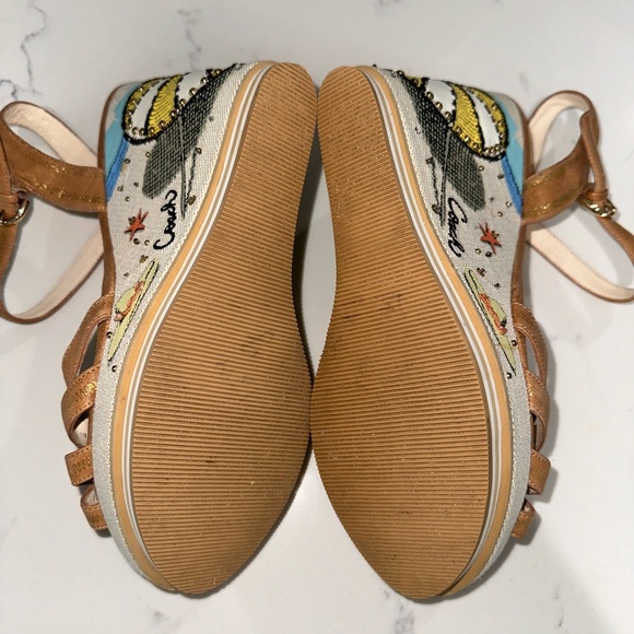 Coach | ‘Caroline’ Wedge Sandals - Picture 11 of 11